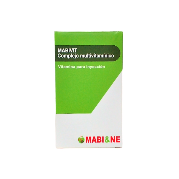 Mabivit Multivitamínico Solución Inyectable I.V Mabi-Ne