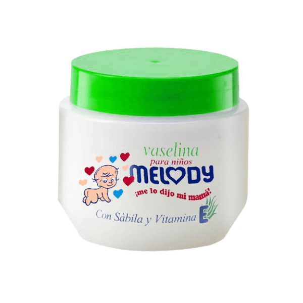 Melody Vaselina Para Niños Con Sábila Y Vitaminas 75gr