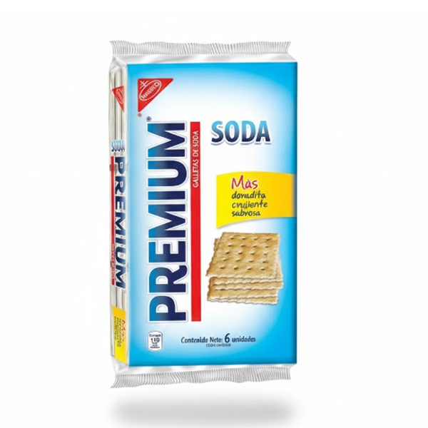 Premium Galletas Soda Clasica 110Gr