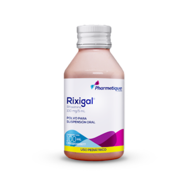 Rixigal Rifamicina Suspensión En Polvo 100mg/5ml x 100ml La Santé