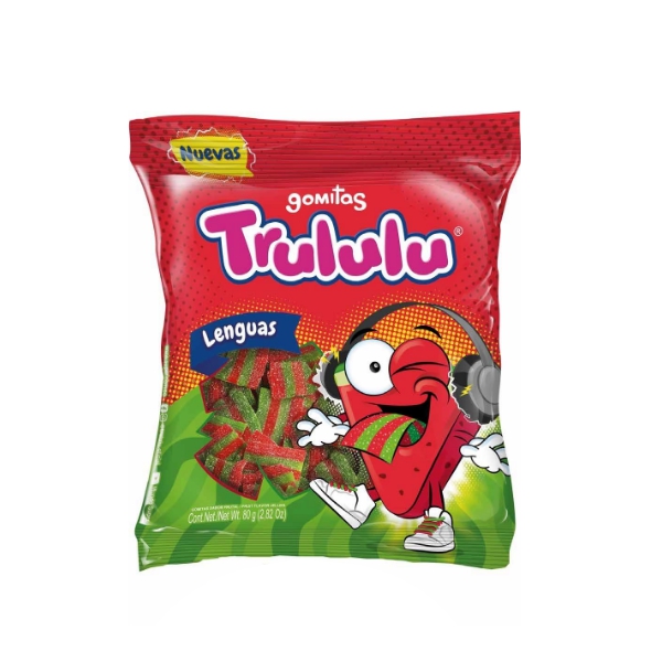 Trululu Gomitas Lenguas 80Gr