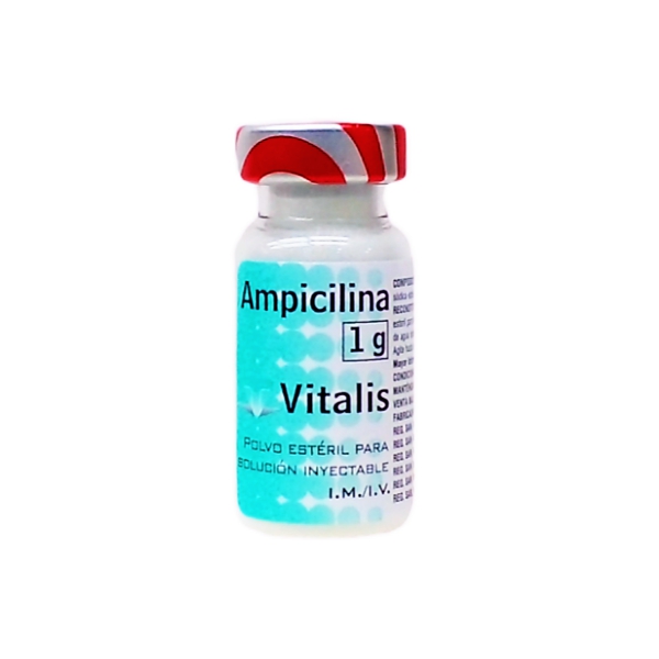 Ampicilina Ampolla 1Gr. I.M/I.V Vitalis