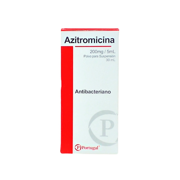 Azitromicina Suspensión Polvo 200Mg/5Ml X 30Ml Portugal