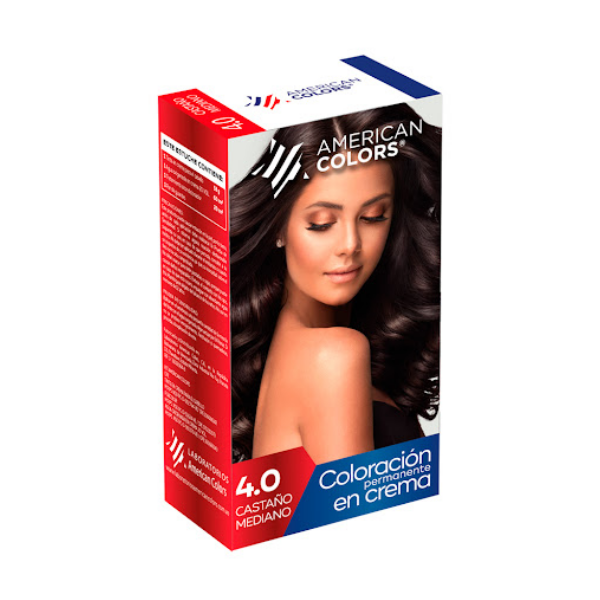 American Colors Tinte Kit 4.0 Castaño Mediano