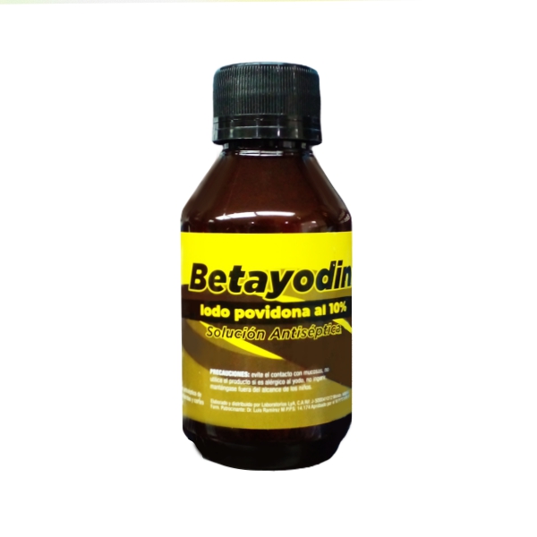 Betayodin Iodopovidona 10% Solución 100Ml Lya
