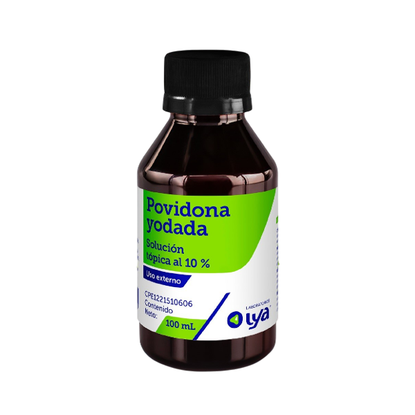 Betayodin Iodopovidona 10% Solución 100Ml Lya