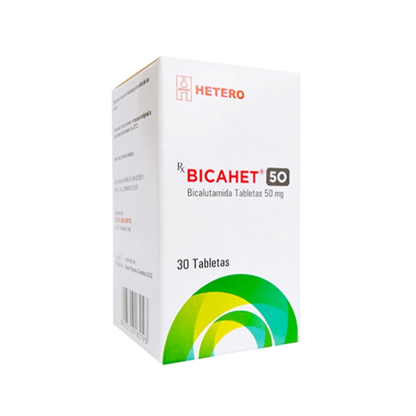 Bicahet Bicalutamida 50Mg X 30 Tabletas Hetero
