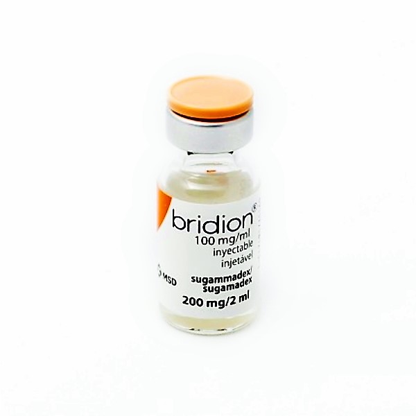 Bridion Sugammadex Solución Inyectable 200Mg/2Ml I.V Msd