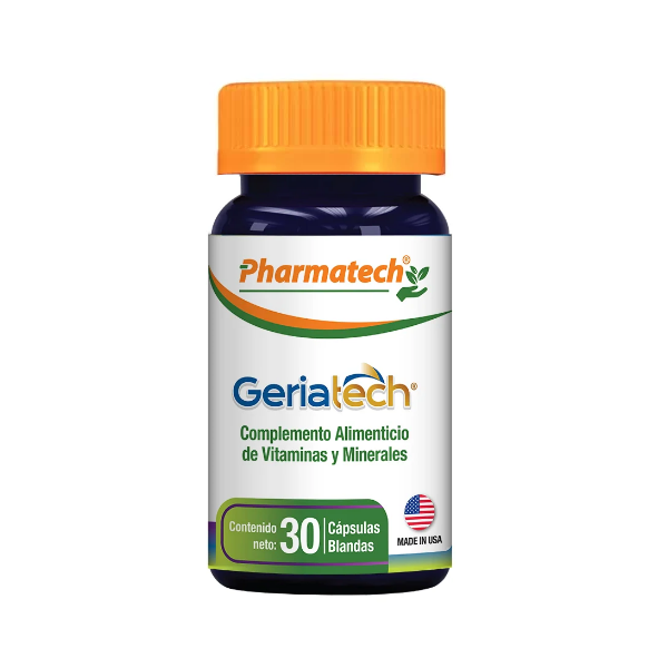 Geriatech Multivitamínico X 30 Cápsulas Blandas Pharmatech
