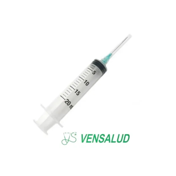 Jeringa 20Ml 21Gx1.1/2 Vensalud