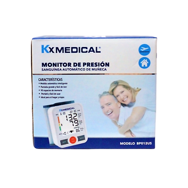 Kx Medical Tensiómetro Digital Automatico Muñeca