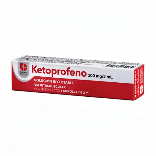 Ketoprofeno Ampolla 100Mg/2Ml I.M Cofasa