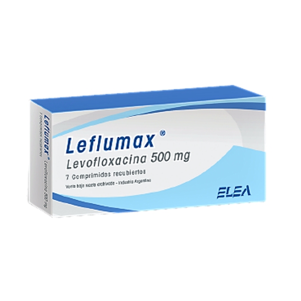 Leflumax Levofloxacina 500Mg X 7 Comprimidos Elea