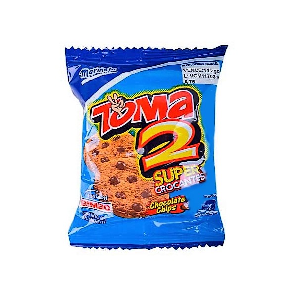 Marinela Toma 2 Galletas Chocolate 45Gr