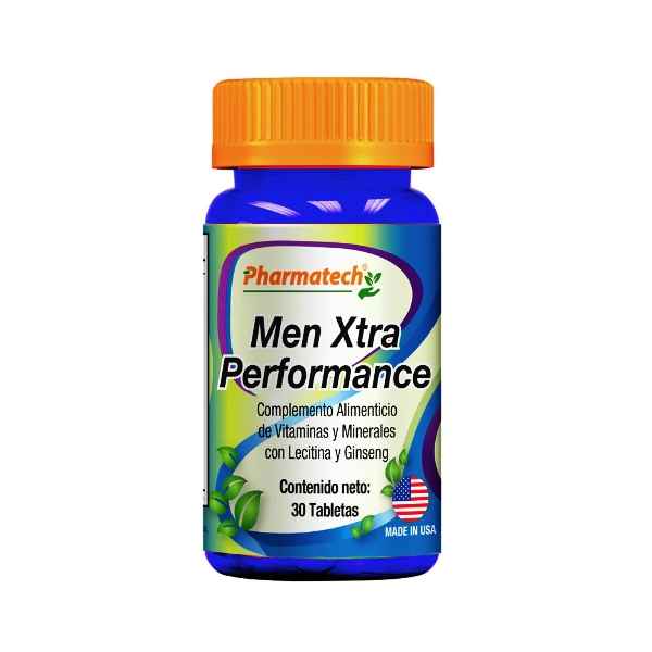 Men Xtra Performance Multivitamínico X 30 Tabletas Pharmatech