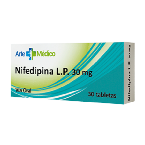 Nifedipina L.P 30Mg X 30 Tabletas Arte Médico