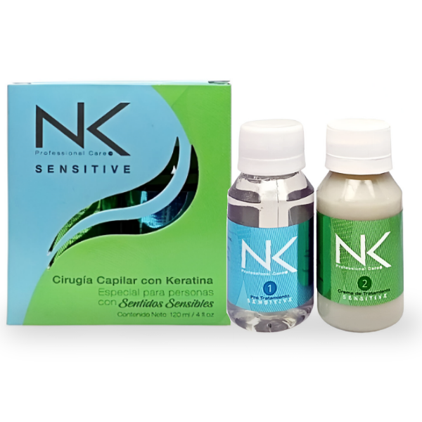 Nk Sensitive Cirugía + Keratina 2Pasos 120Ml