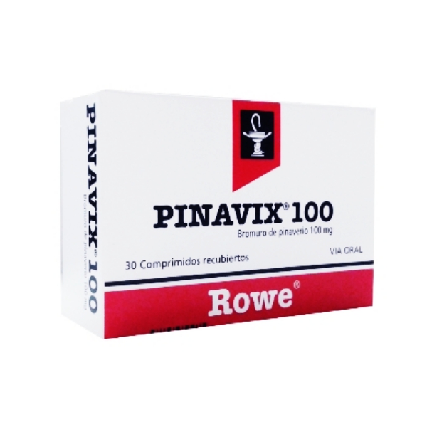 Pinavix Pinaverium Bromuro 100Mg X 30 Comprimidos Rowe