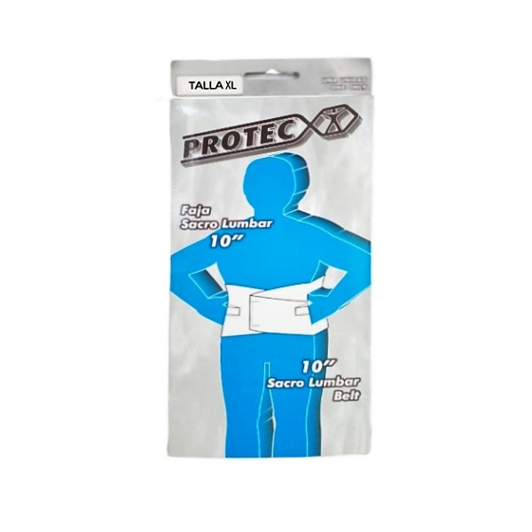Protec Faja Sacro Lumbar 10 Talla Xl