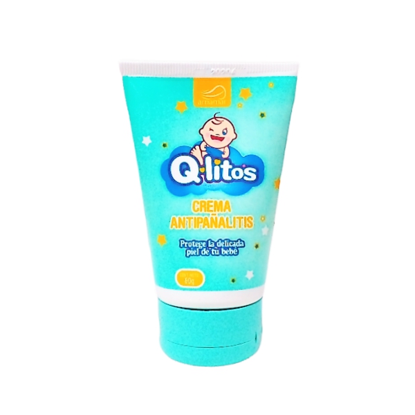 Qlitos Crema Antipañalitis Para Niños 60Gr