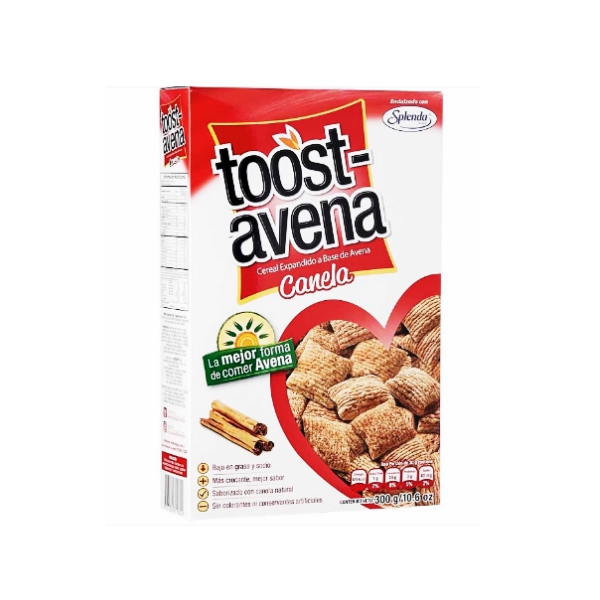 Toost-Avena Cereal Avena Canela 300Gr
