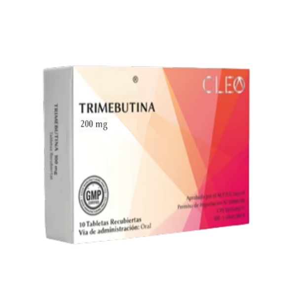 Trimebutina 200Mg X 10 Tabletas Cleo Pharma