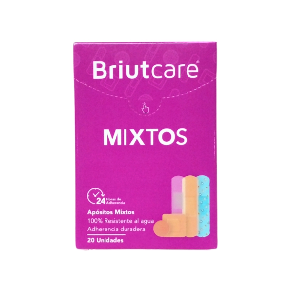 Briutcare Curitas Mixtas X 20 Unidades M.R.C.S