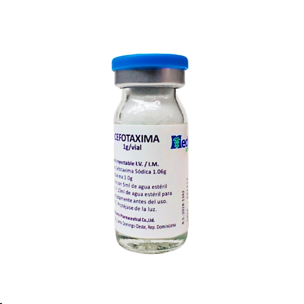 Cefotaxima Ampolla 1Gr I.M/I.V Medek P