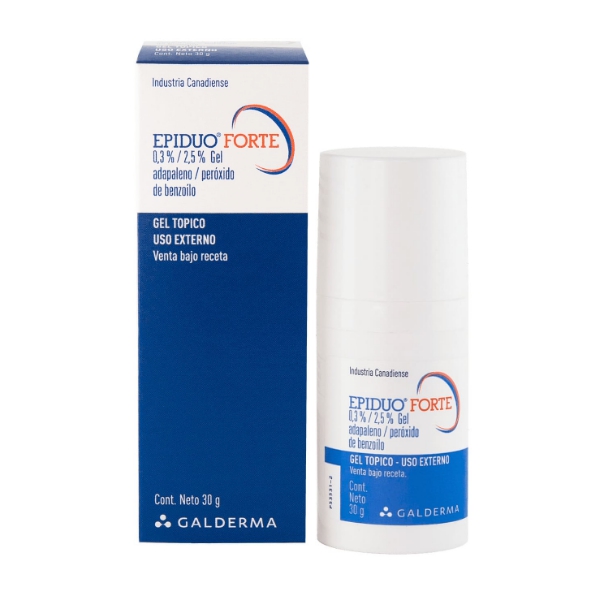 Epiduo Forte Gel Adapaleno 0.3%/2.5% X 30Gr. Galderma