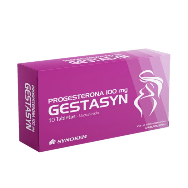 Gestasyn Progesterona 100Mg X 10 Tabletas Tiares