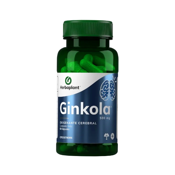 Ginkola Ginkgo Biloba 500Mg X 30 Cápsulas Herbaplant