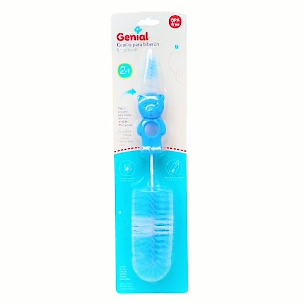 Genial Cepillo Para Biberon 2En1 Gn-Bh005