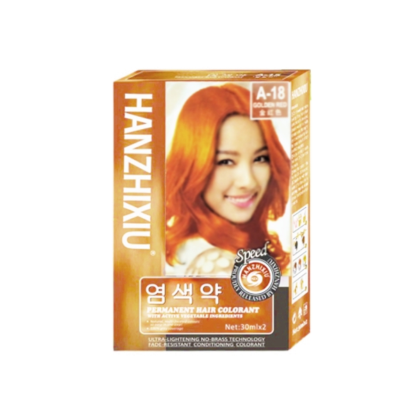 Hanzhixiu Tinte A-18 Golden Red 30Ml