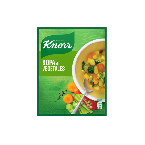 Knorr Sopa De Vegetales X 60Gr