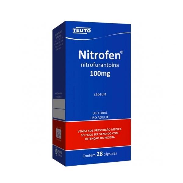 Nitrofen Nitrofurantoina 100Mg X 28 Cápsulas Teuto