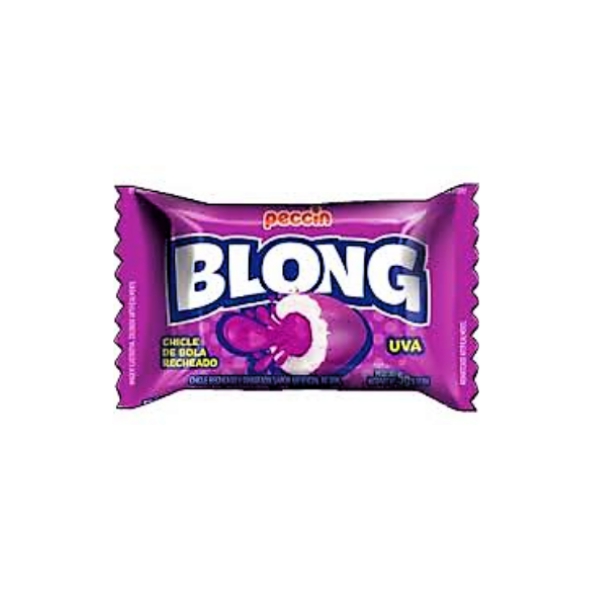Peccin Blong Chicle Sabor Uva 5Gr