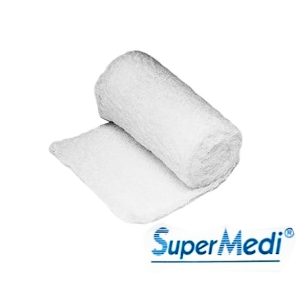 Rollo De Gasa Corrugado 11.5Cm X 3.7Cm Supermedi