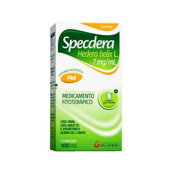 Specdera Hedera Helix Jarabe 7Mg/Ml X 100Ml Globo