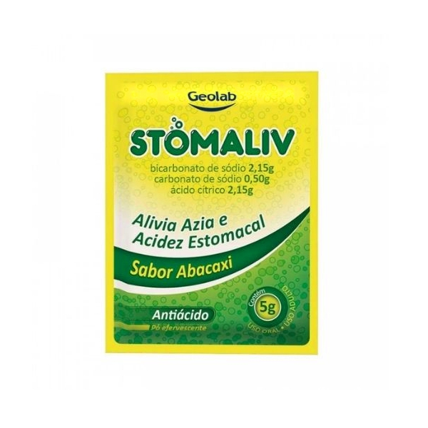 Stomaliv Antiácido Carbonato De Calcio 5Mg X Sobre. Geolab