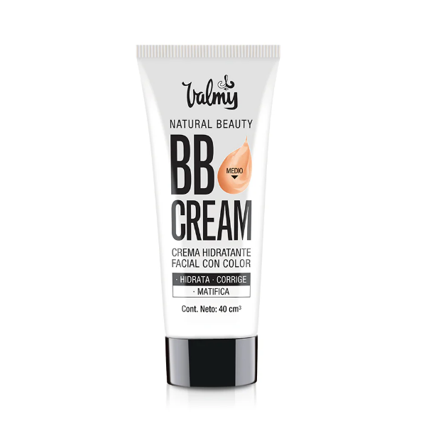 Valmy BB Cream Hidratante Facial Color Medio 40Ml
