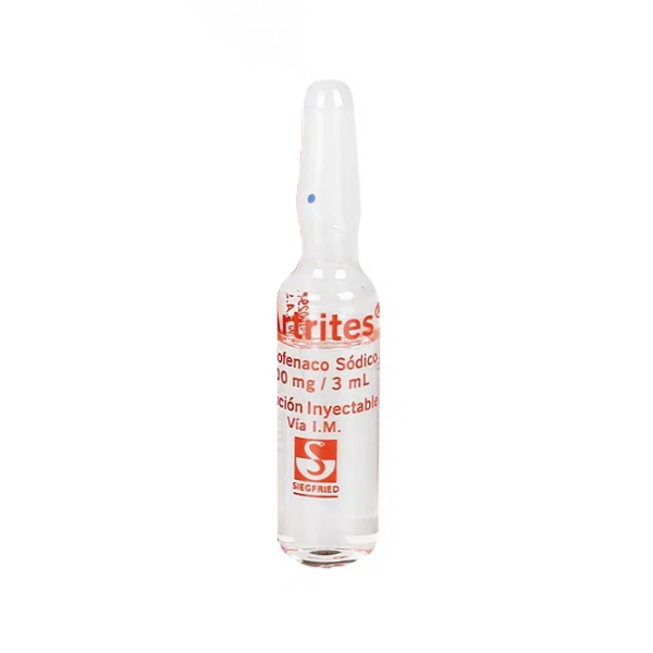 Artrites Diclofenac Sódico 75Mg/3Ml X Ampolla Siegfried