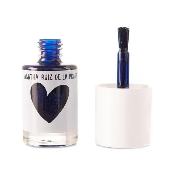 Agatha Ruiz De La Prada Esmalte Glitter Royal Blue X 11Ml - Imagen 3