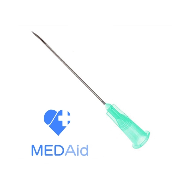 Aguja Hipodérmica 21Gx1 1/2 Medaid