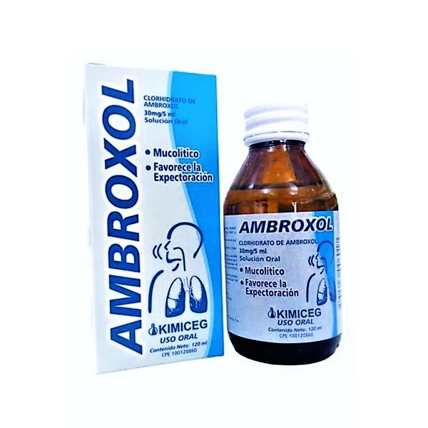 Ambroxol Jarabe 30Mg/5Ml X 120Ml Kimiceg