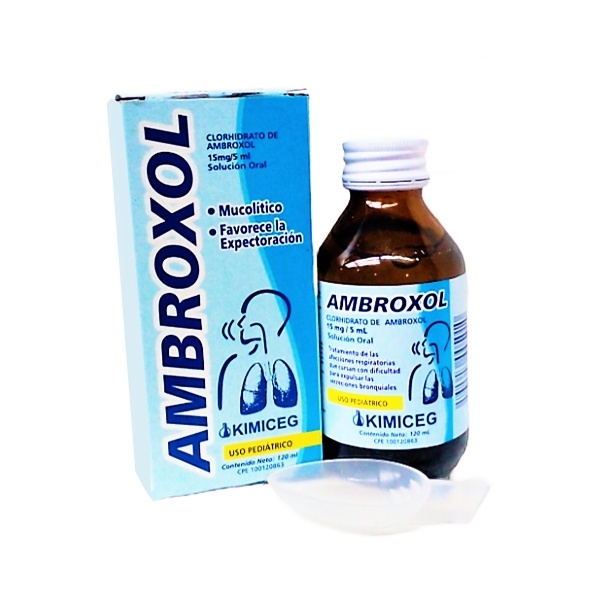 Ambroxol Jarabe Pediátrico 30Mg/5Ml X 120Ml. Kimiceg