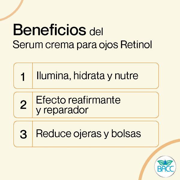 Bacc Sérum Crema Para Ojos X 15Ml - Imagen 4