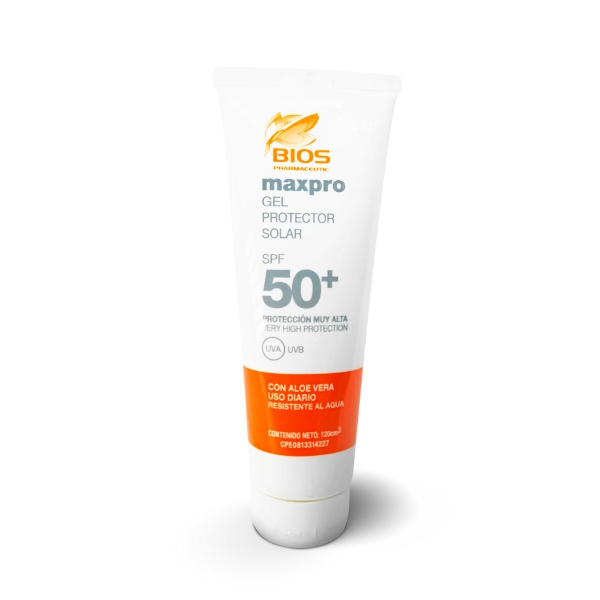 Bios Maxpro Protección Solar Gel Spf 50+ 120Ml