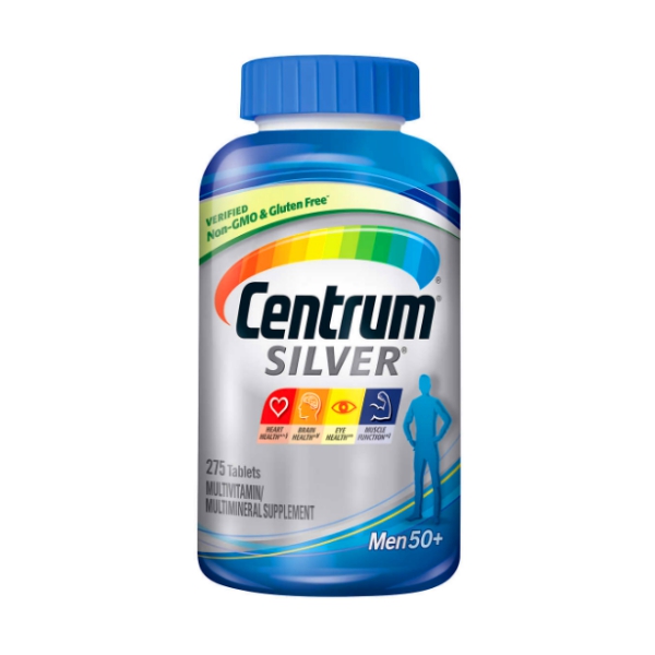 Centrum Silver Men 50+ Multivitamínico X 275 Tabletas