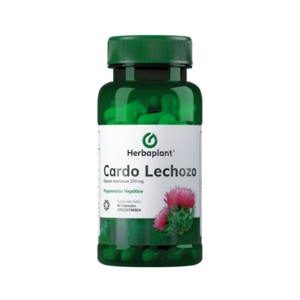 Cardo Lechozo 370Mg X 30 Cápsulas Herbaplant