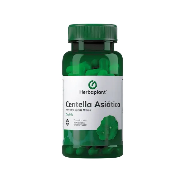 Centella Asiática 450mg x 60 Cápsulas - Herbaplant